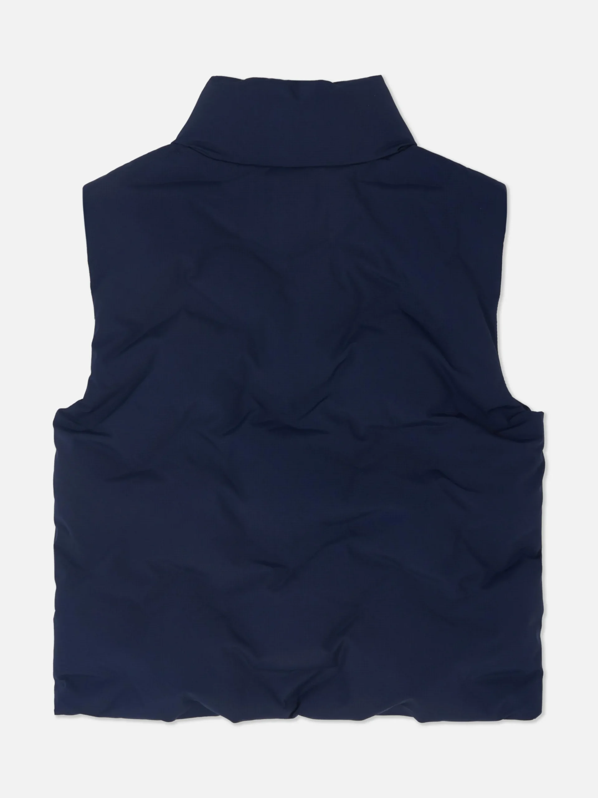 Chaleco Con Cuello Chimenea