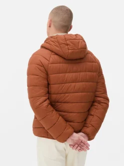 Chaqueta Acolchada Con Capucha