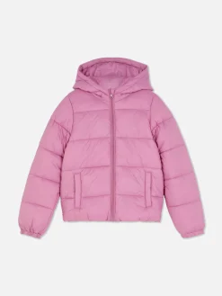 Chaqueta Acolchada Con Capucha