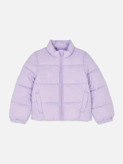 Chaqueta Acolchada De Cuello Alto