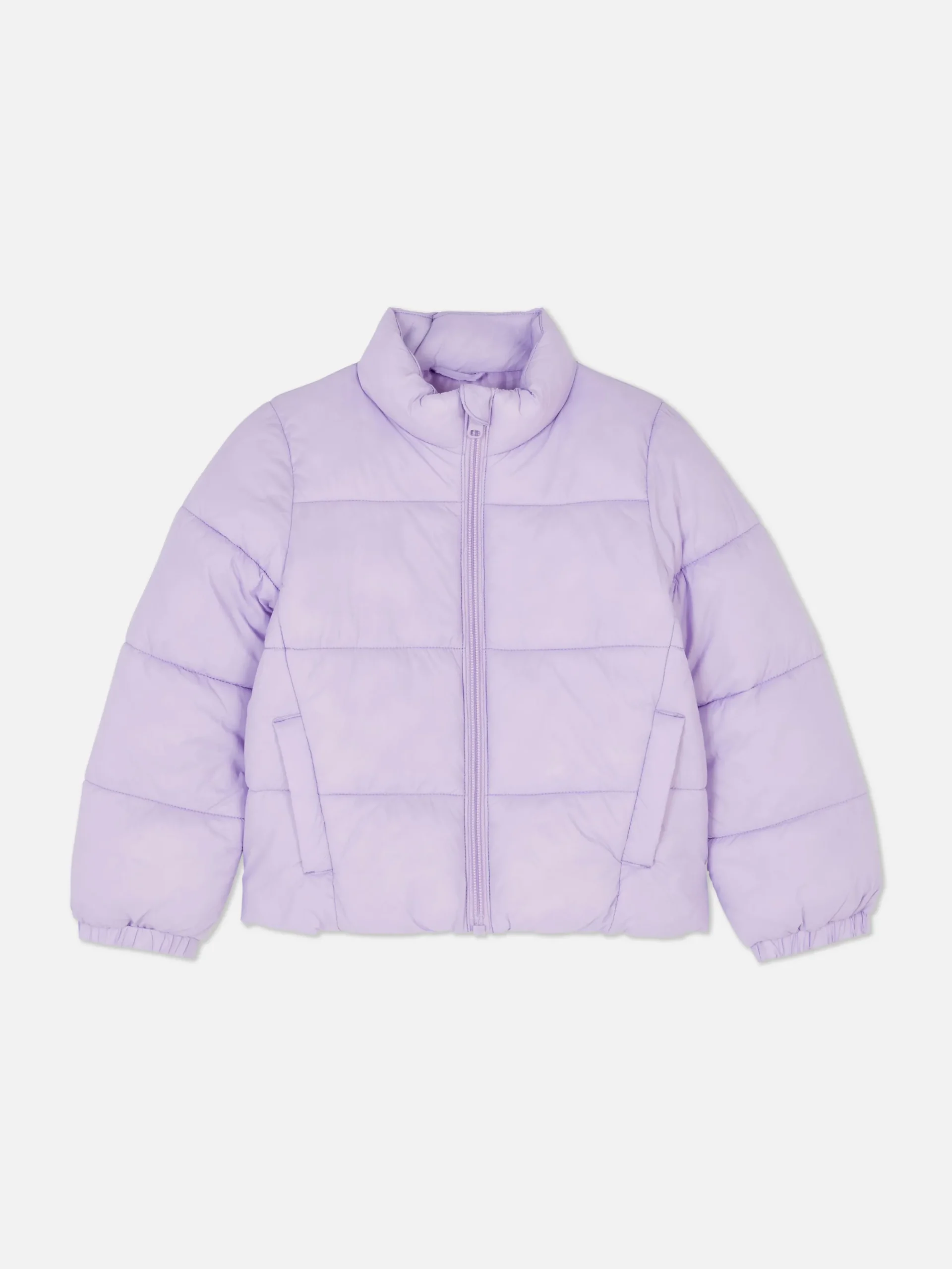 Chaqueta Acolchada De Cuello Alto