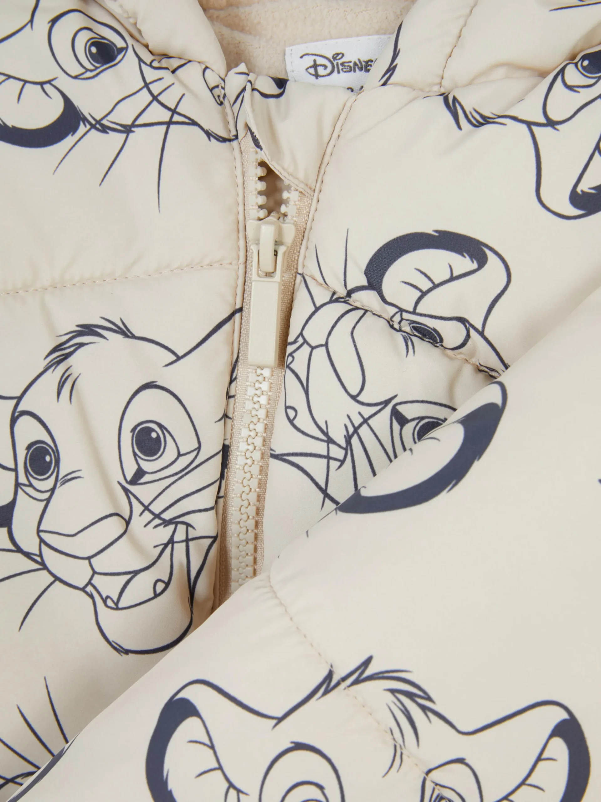 Chaqueta Acolchada De El Rey León De Disney