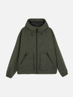 Chaqueta Cortavientos Con Capucha