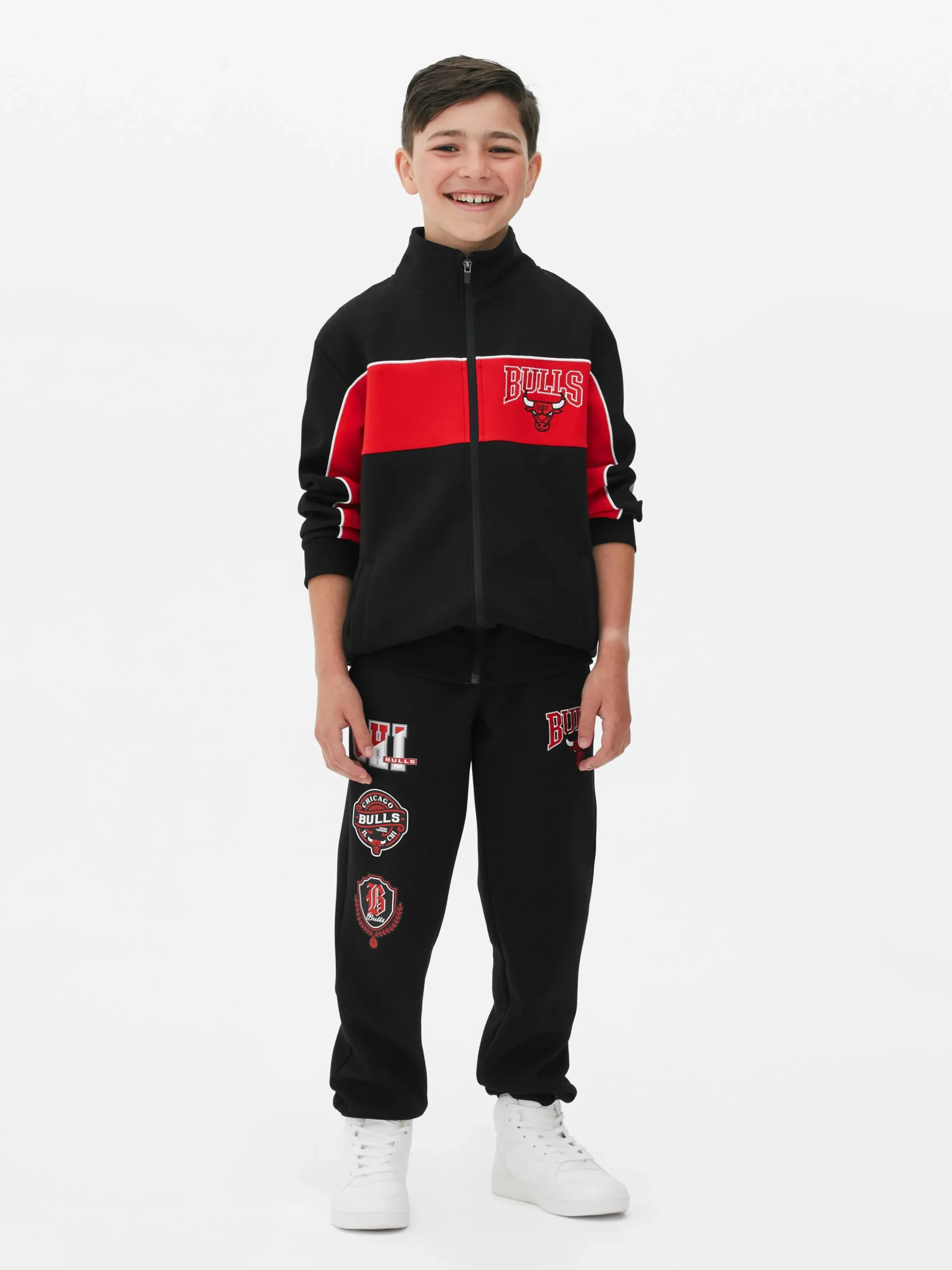 Chaqueta De Cuello Chimenea De Los Chicago Bulls