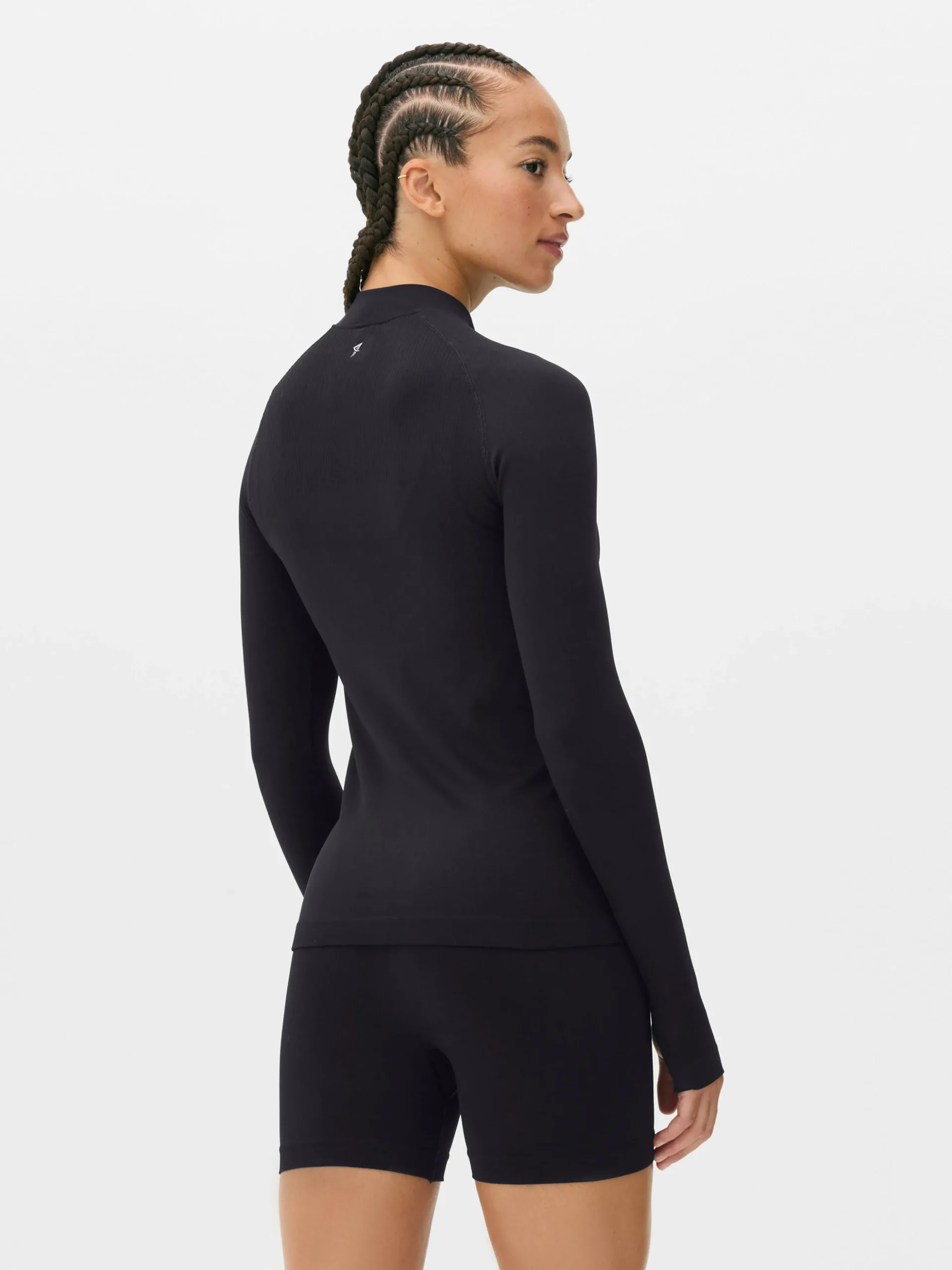 Chaqueta Deportiva Con Cremallera Sin Costuras