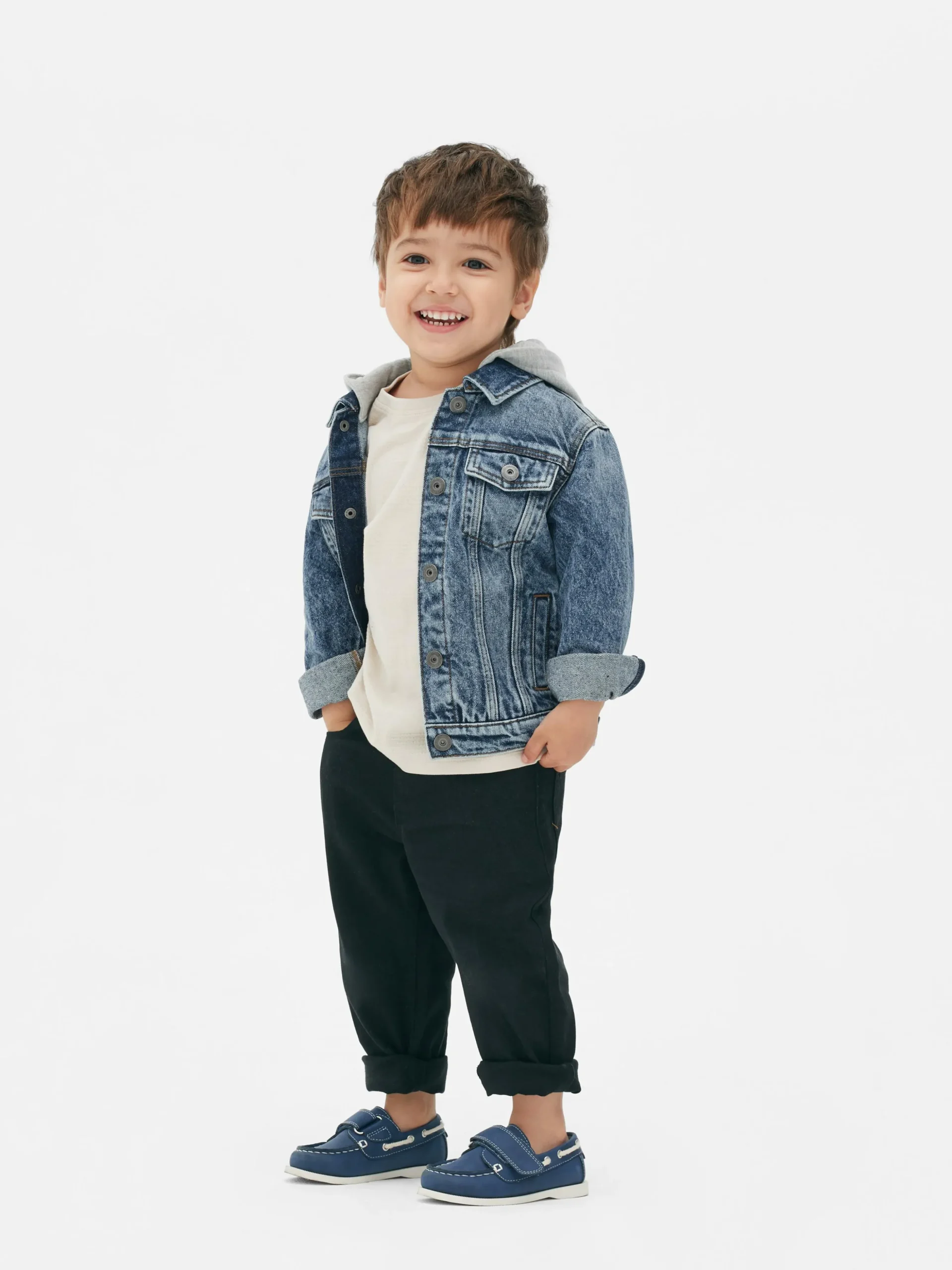Chaqueta Vaquera Con Capucha