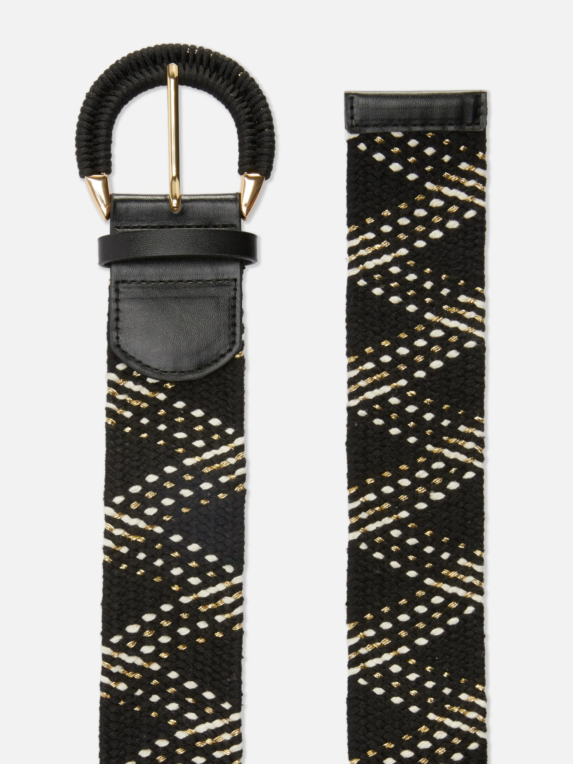 Cinturón Elástico Estampado
