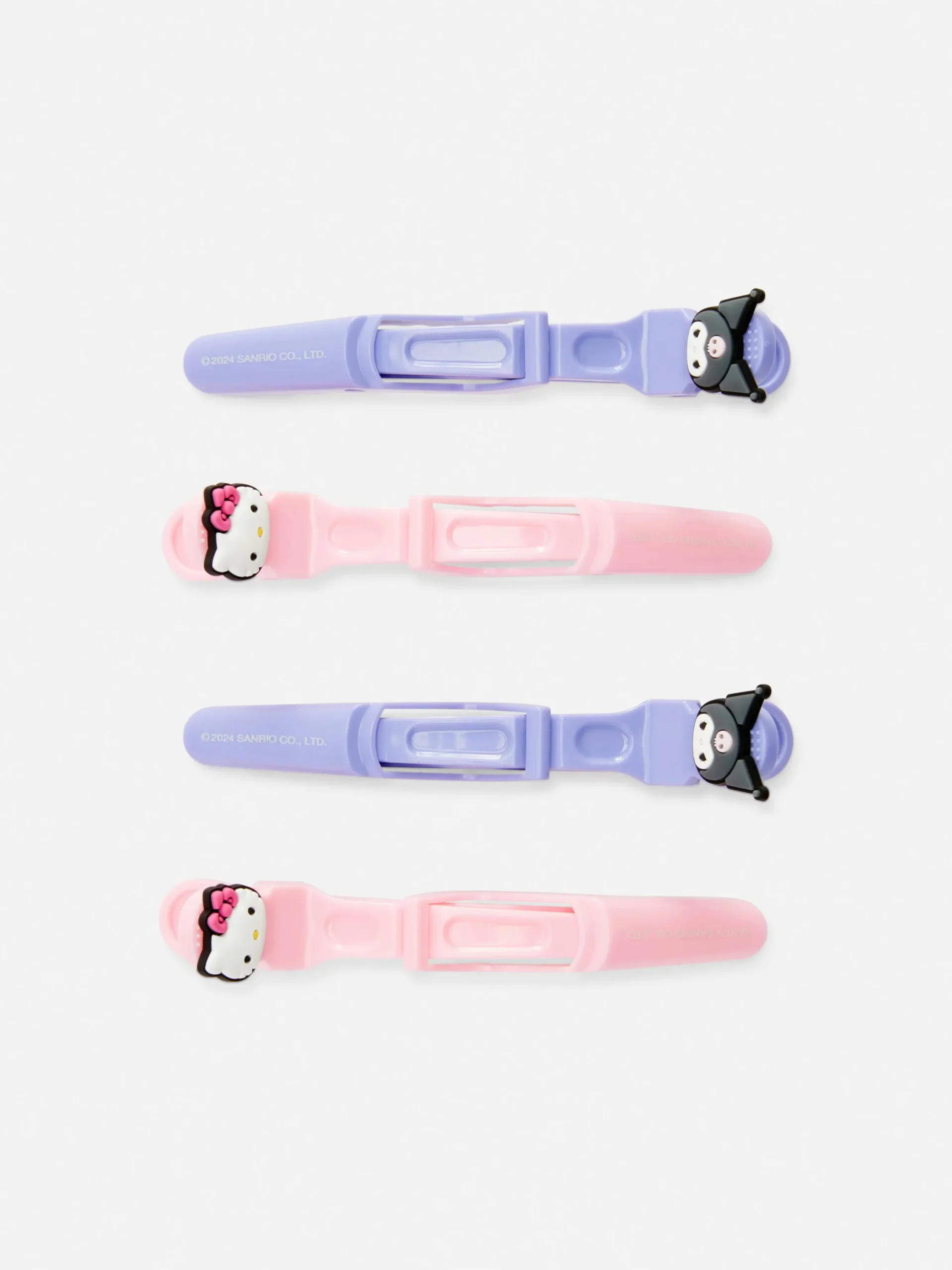 Clips Para El Cabello De Hello Kitty Y Kuromi