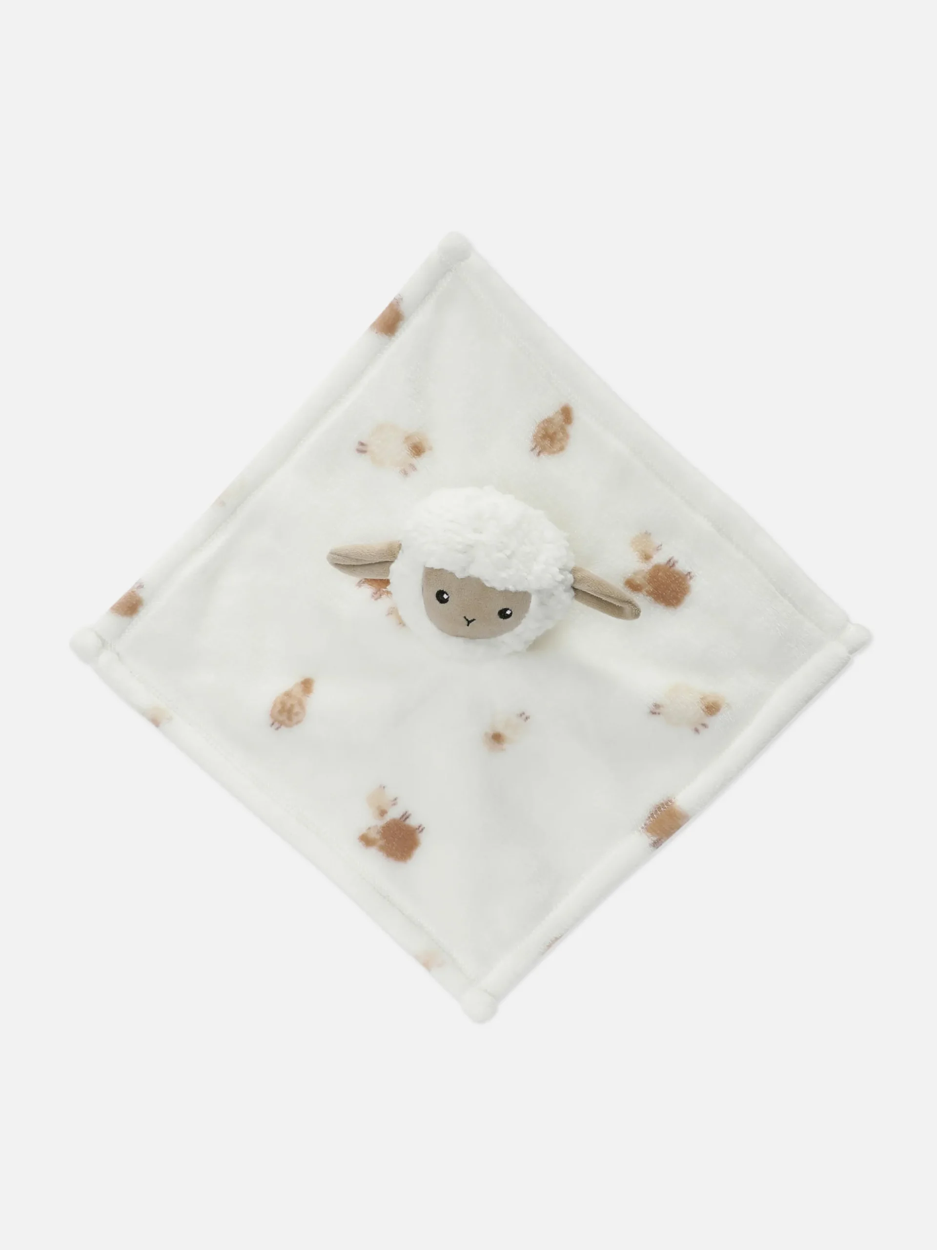 Colcha Polar Con Estampado De Corderitos