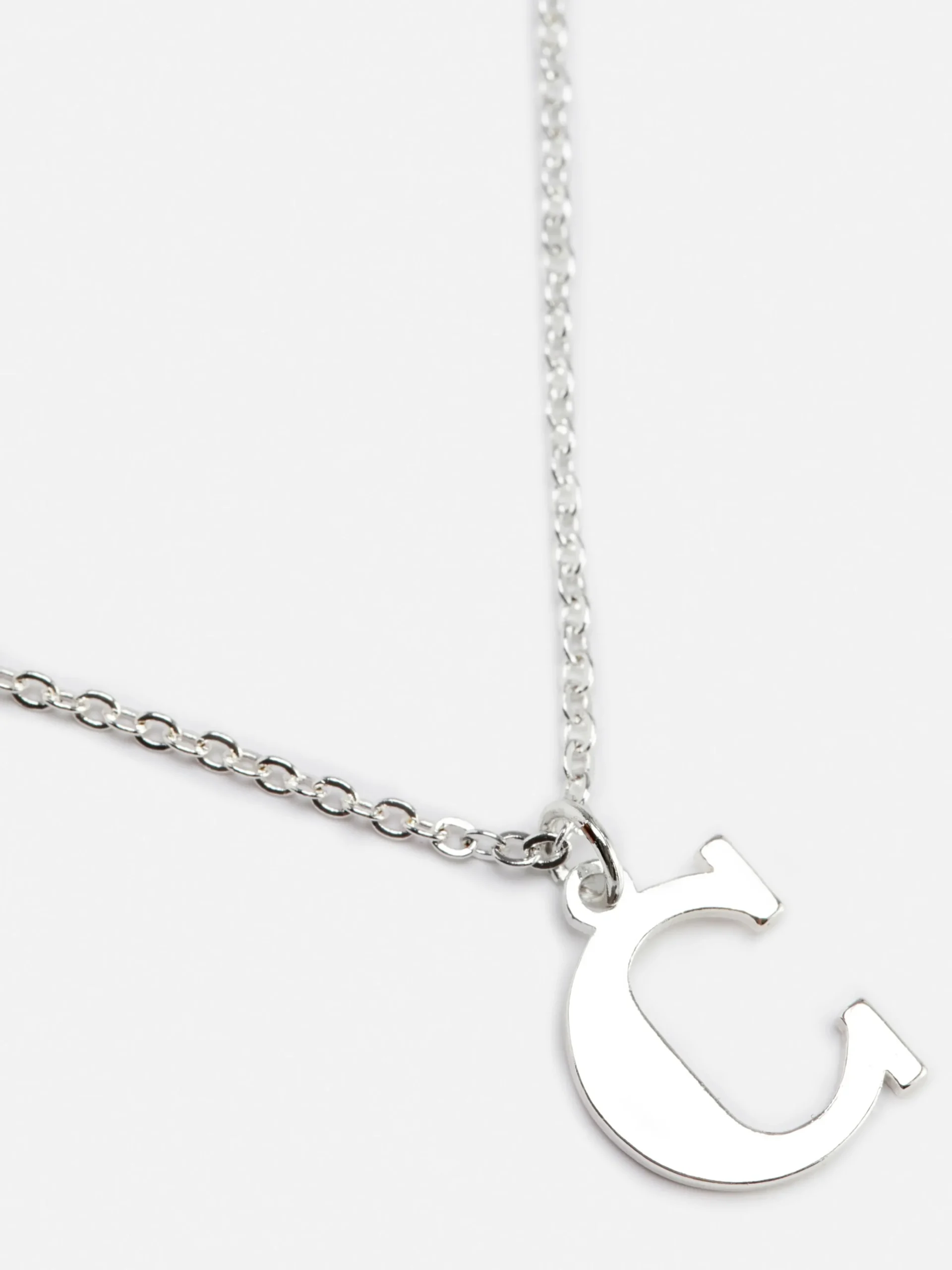 Collar De Cadena Con Inicial