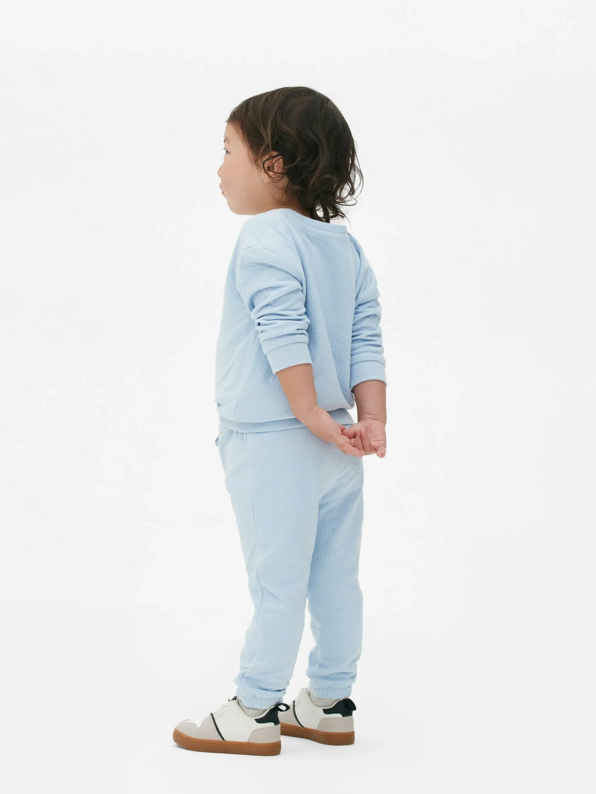 Conjunto De Sudadera Y Joggers Con Textura