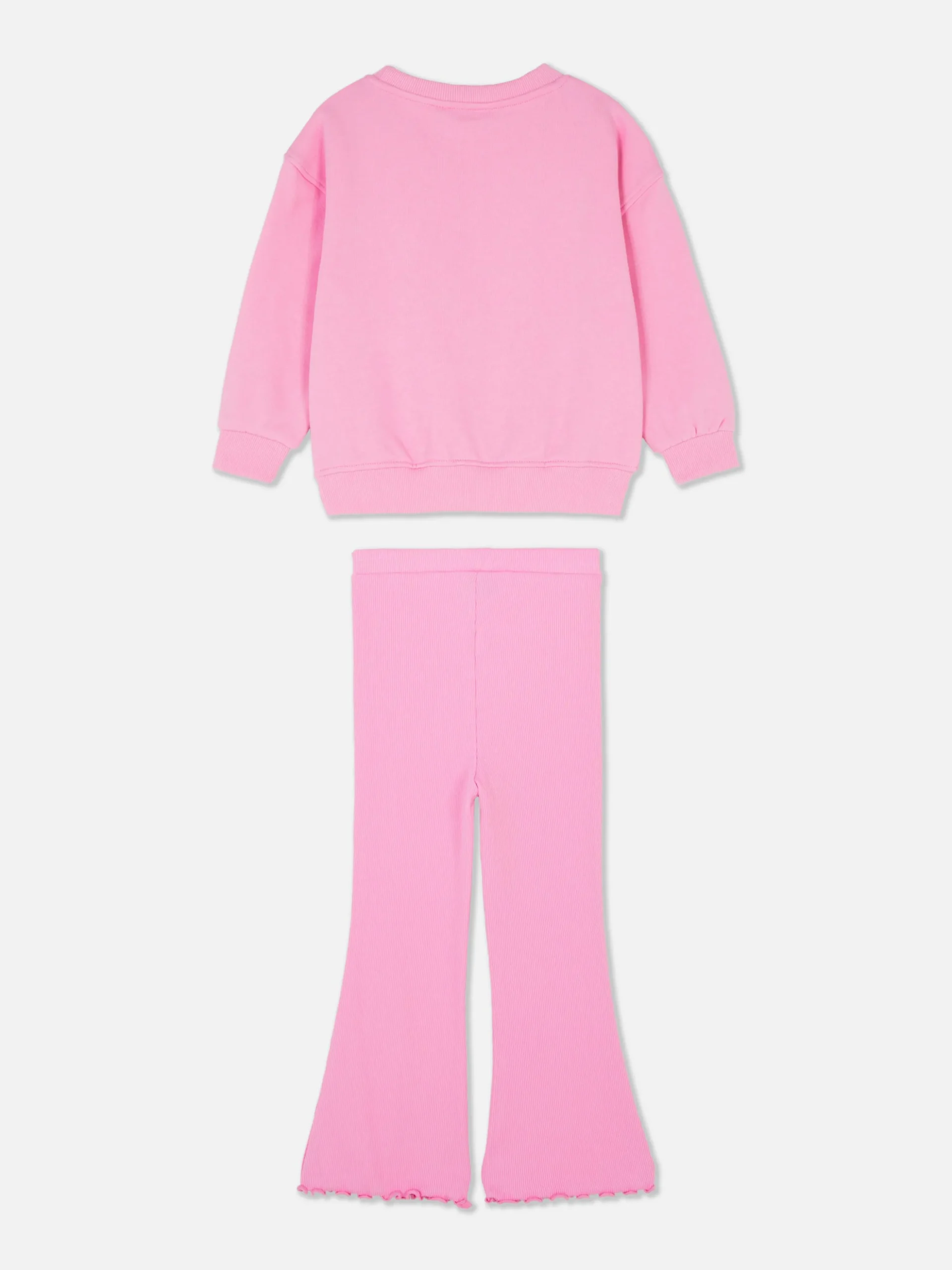 Conjunto De Sudadera Y Leggings Acampanados