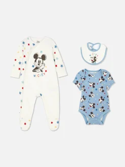 Conjunto De Tres Piezas De Mickey Mouse De Disney