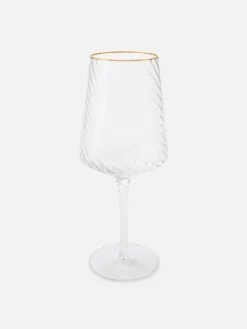 Copa De Vino Con Diseño En Espiral