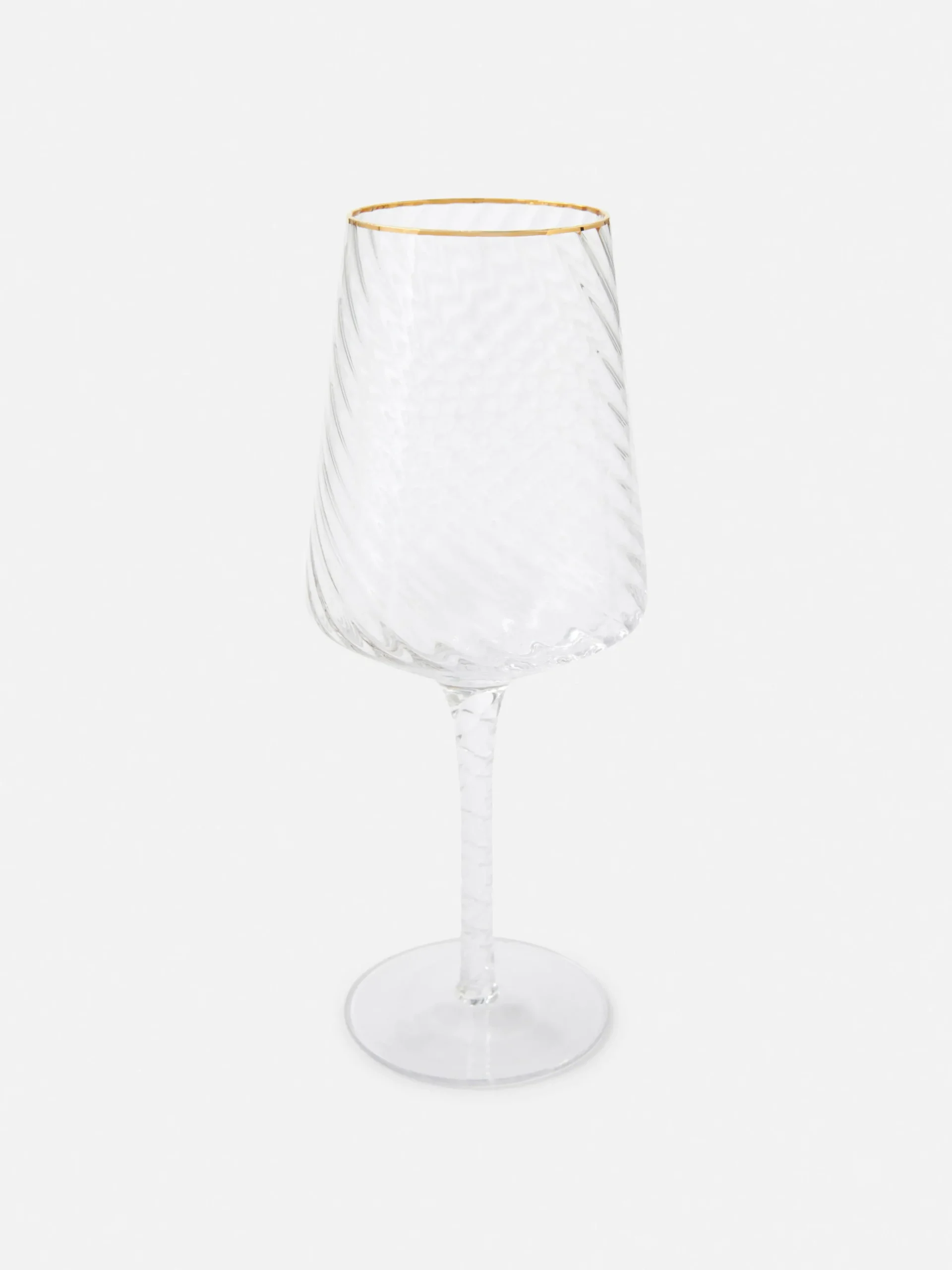 Copa De Vino Con Diseño En Espiral