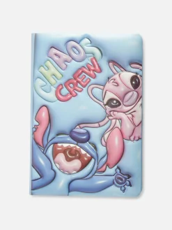 Cuaderno Con Tapas De Espuma De Stitch De Disney