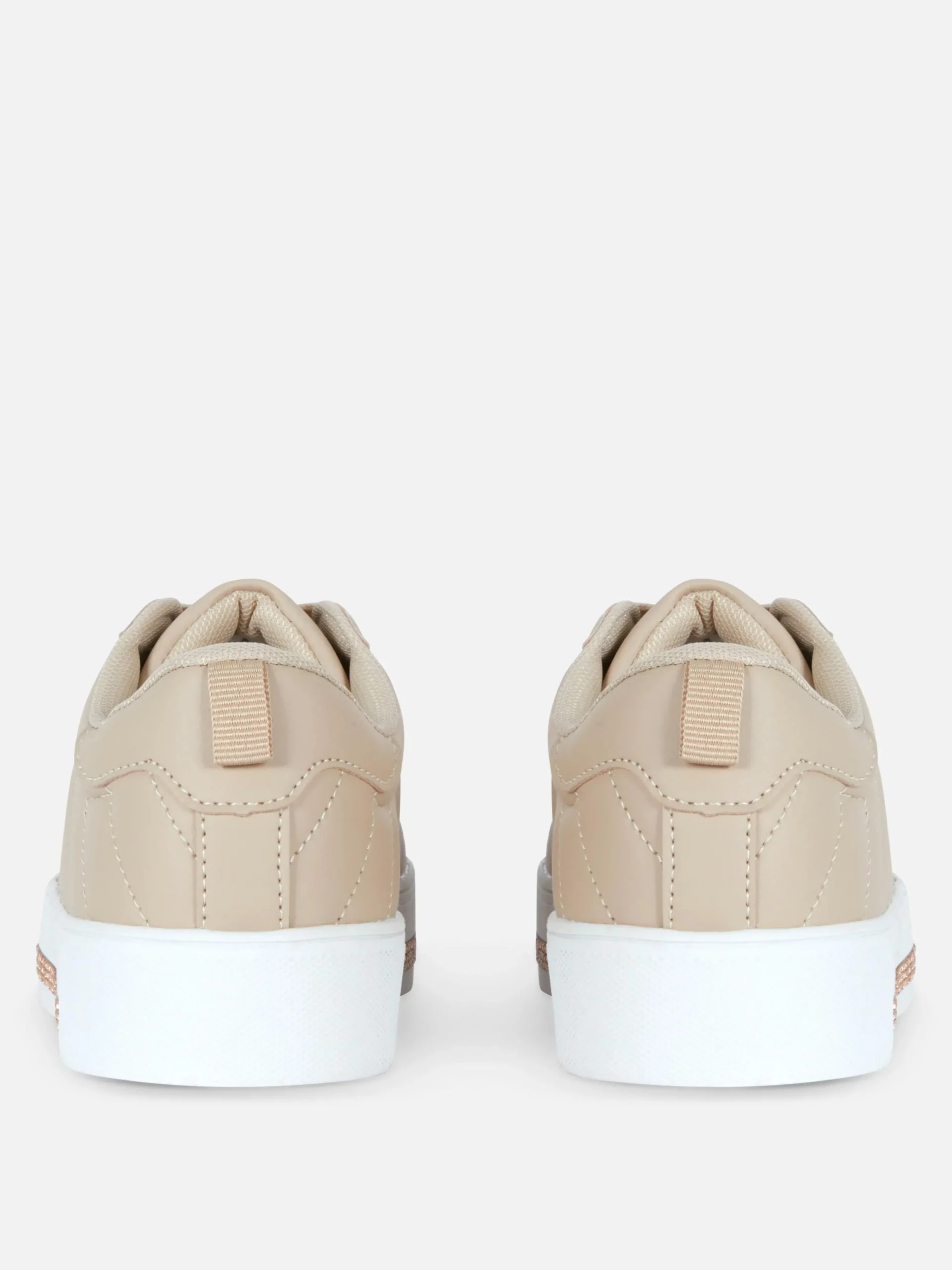 Deportivas De Caña Baja Con Strass