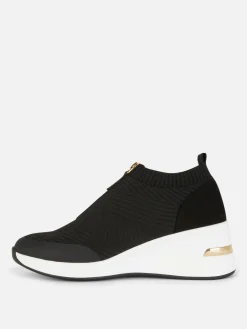 Deportivas De Moda Con Suela De Cuña