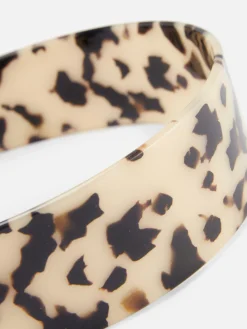 Diadema Ancha Para El Cabello De Resina