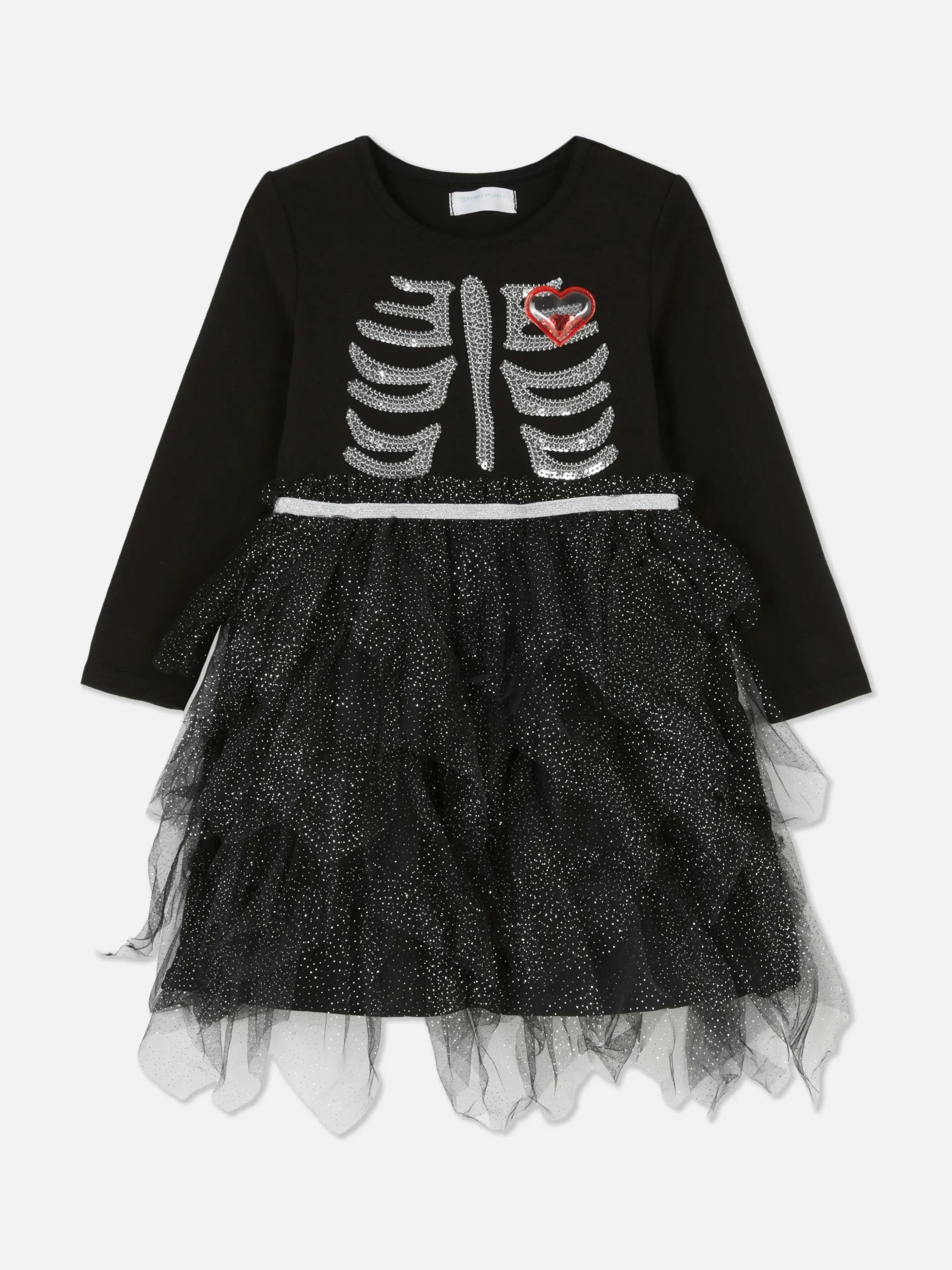 Disfraz De Esqueleto De Halloween Con Tutú