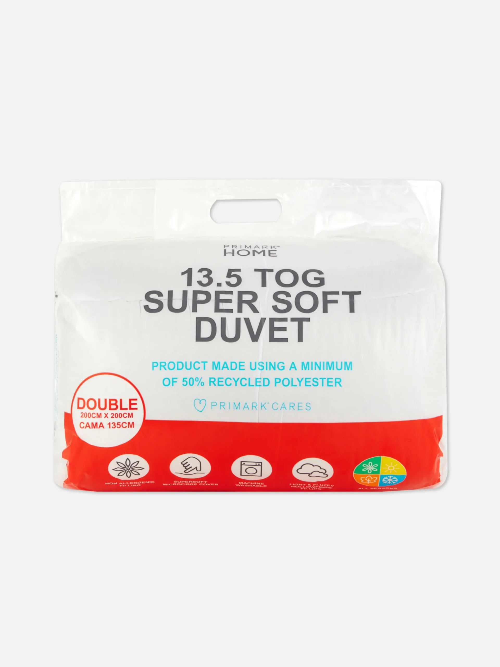 Edredón Nórdico Extrasuave De 13,5 Tog