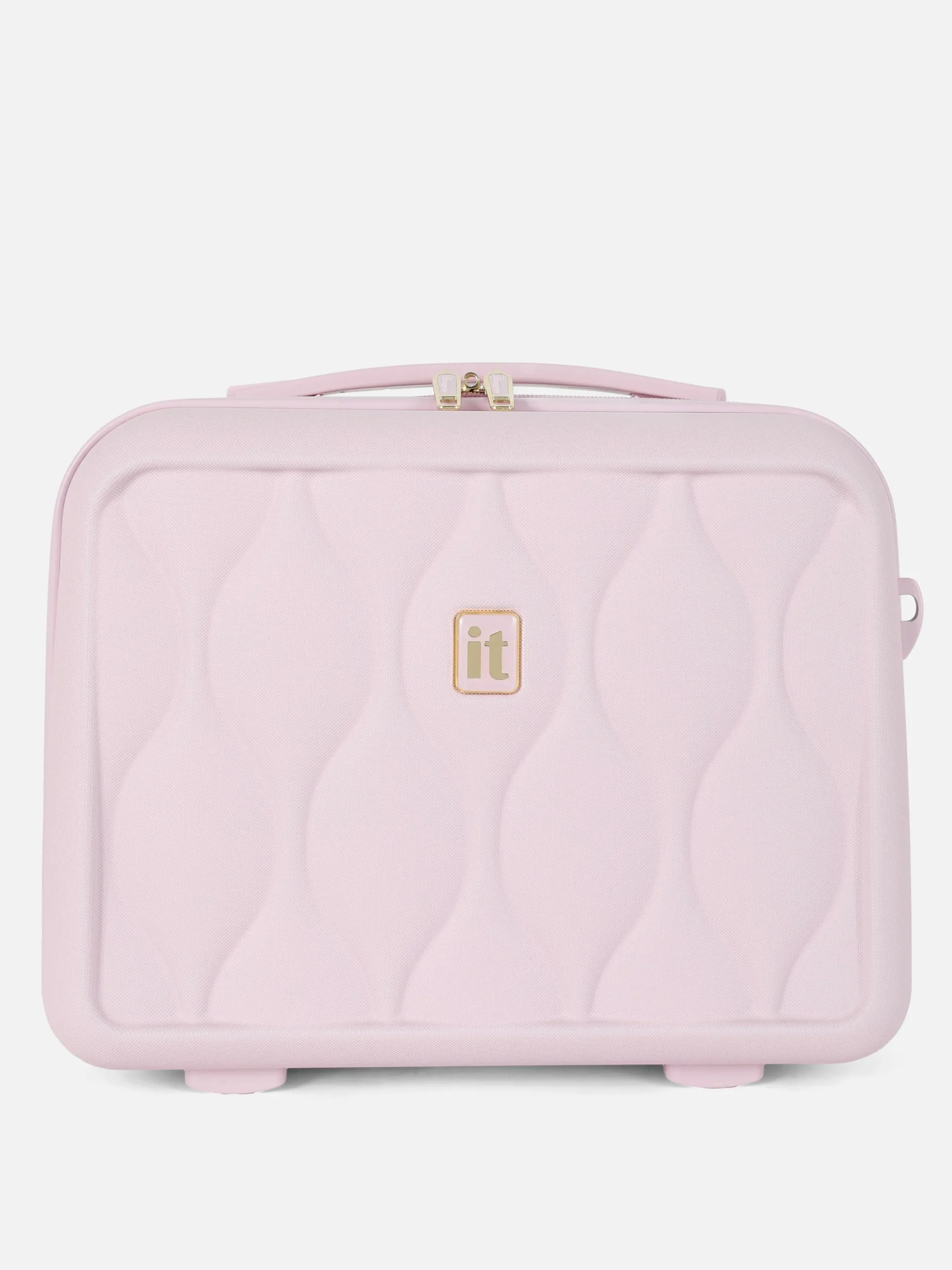 Estuche De Tocador Con Cremallera De Carcasa Dura