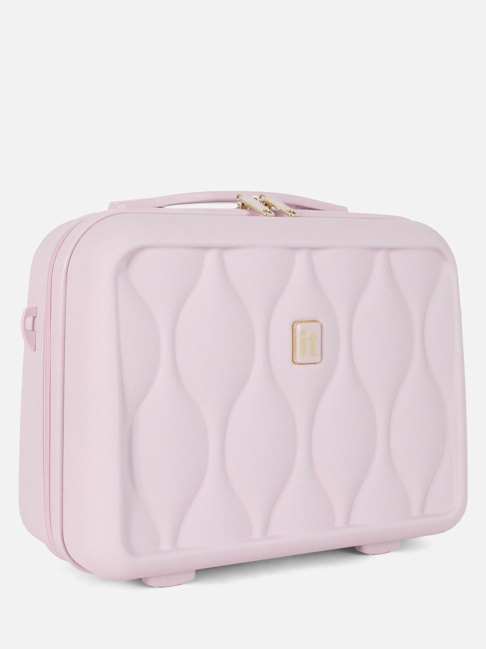 Estuche De Tocador Con Cremallera De Carcasa Dura