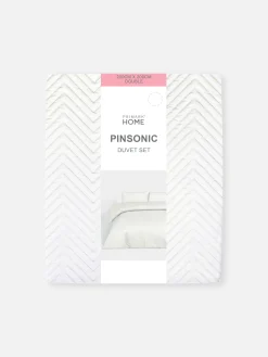Funda Nórdica Reversible Con Textura Para Cama Doble