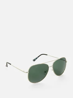 Gafas De Sol De Alambre Con Cristales Tintados