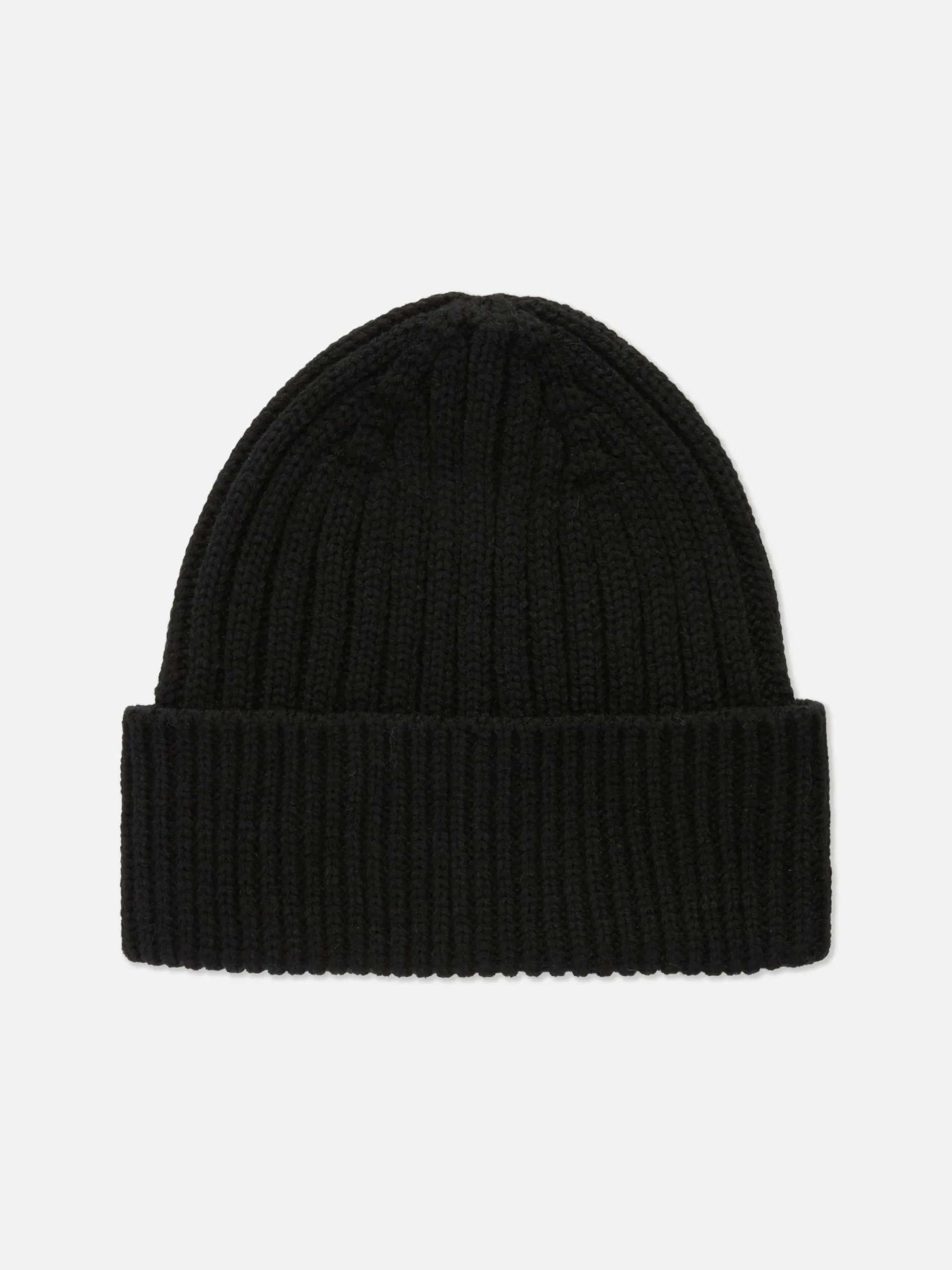 Gorro De Punto Grueso Acanalado
