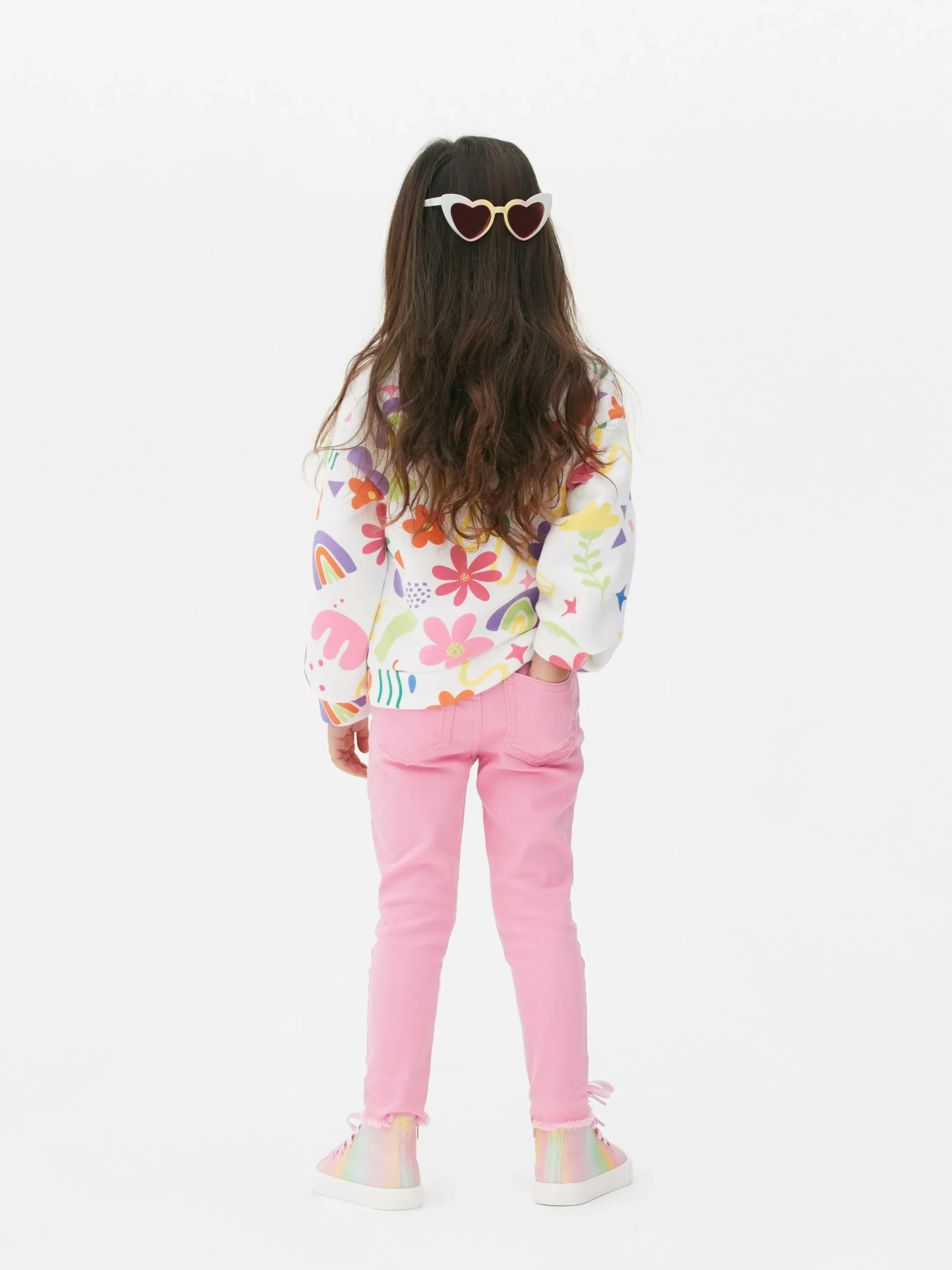 Jeggings Con Efecto Deshilachado