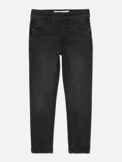 Jeggings Elásticos Lavados A La Piedra