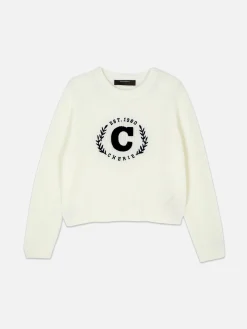 Jersey De Punto Bordado