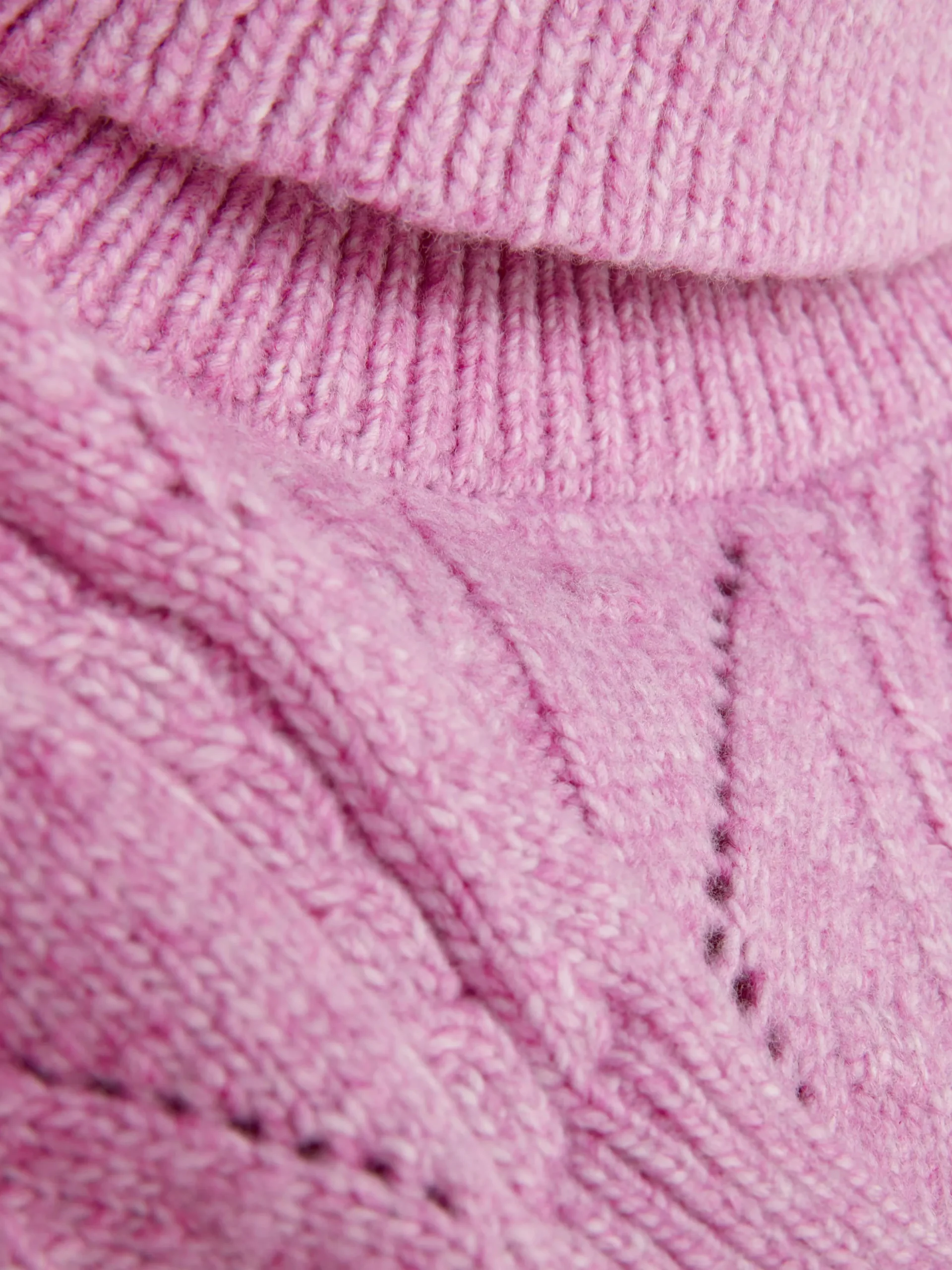 Jersey De Punto Con Cuello Vuelto