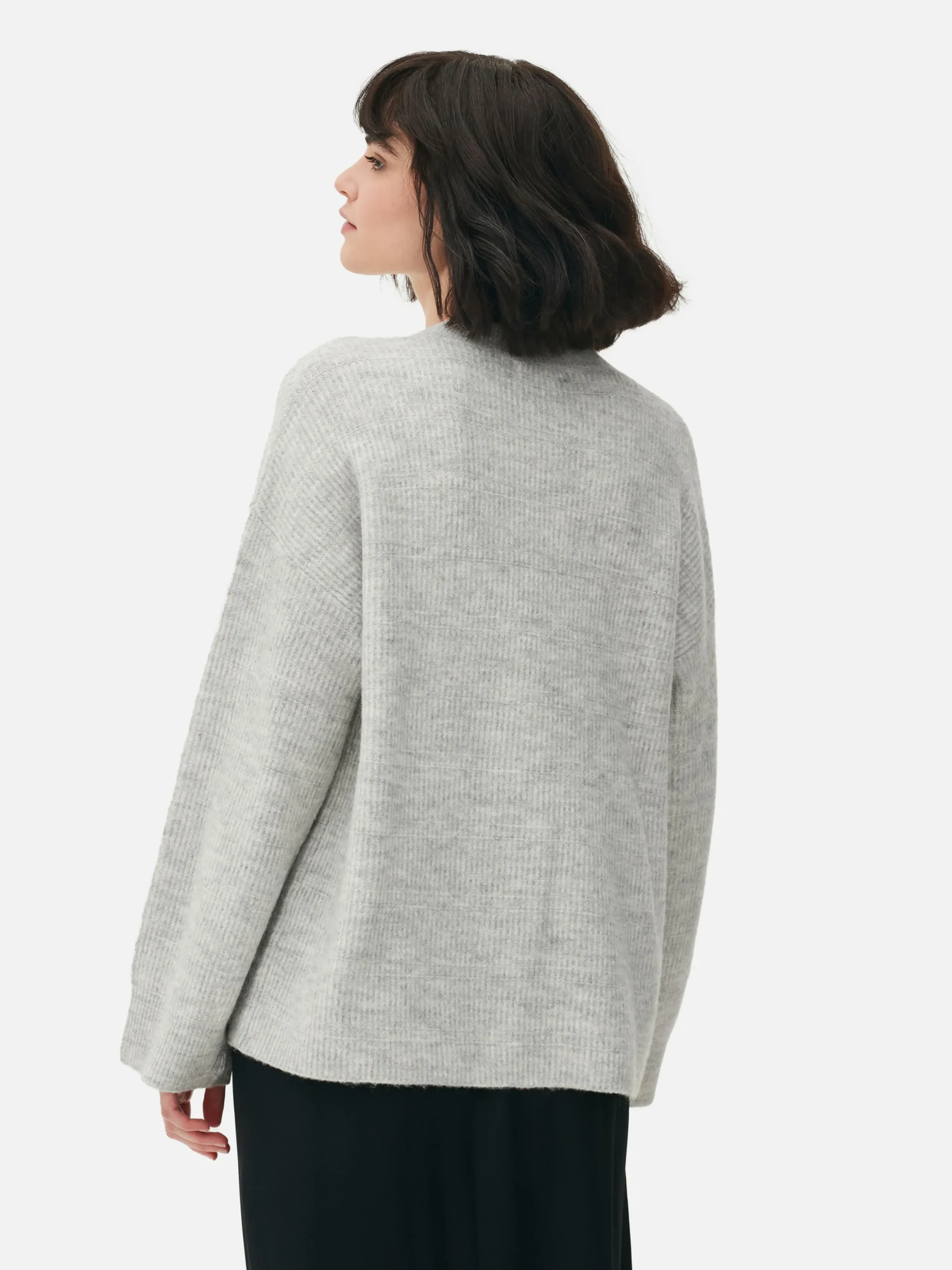 Jersey De Punto Con Puños Ajustados
