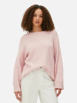 Jersey De Punto Con Puños Ajustados