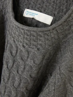 Jersey De Punto De Ochos De Cuello Alto