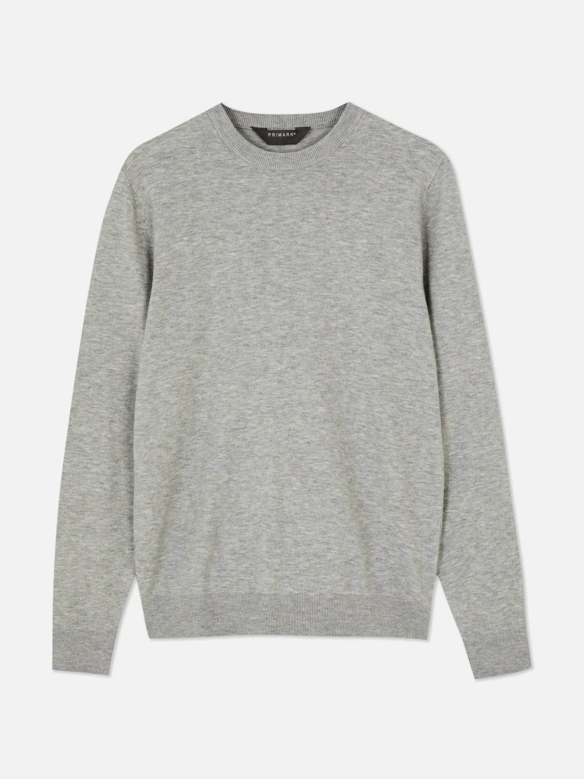 Jersey De Punto Fino Y Cuello Redondo