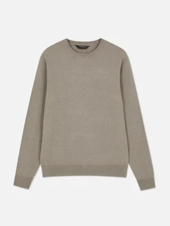 Jersey De Punto Fino Y Cuello Redondo