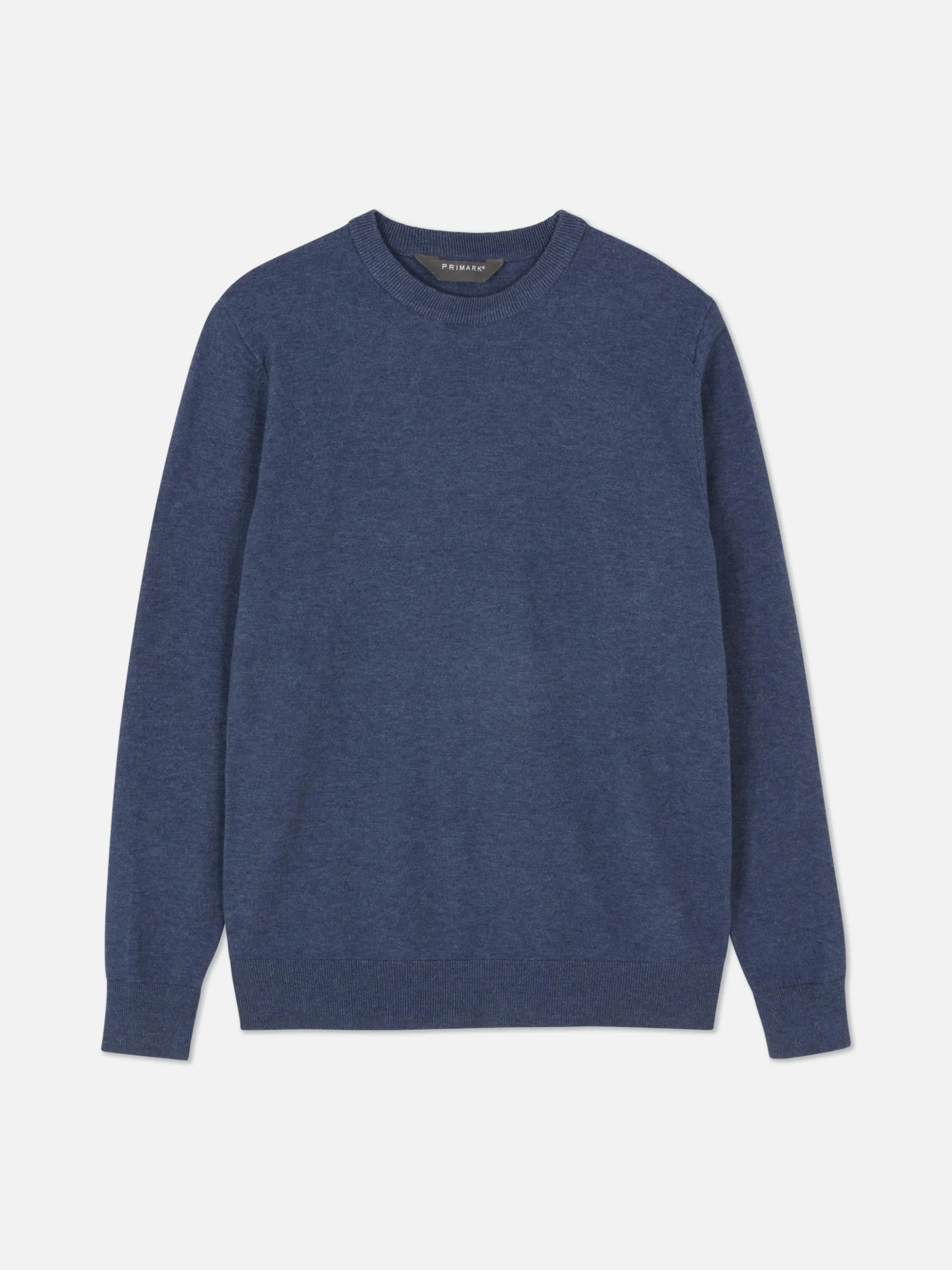 Jersey De Punto Fino Y Cuello Redondo