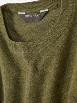 Jersey De Punto Fino Y Cuello Redondo