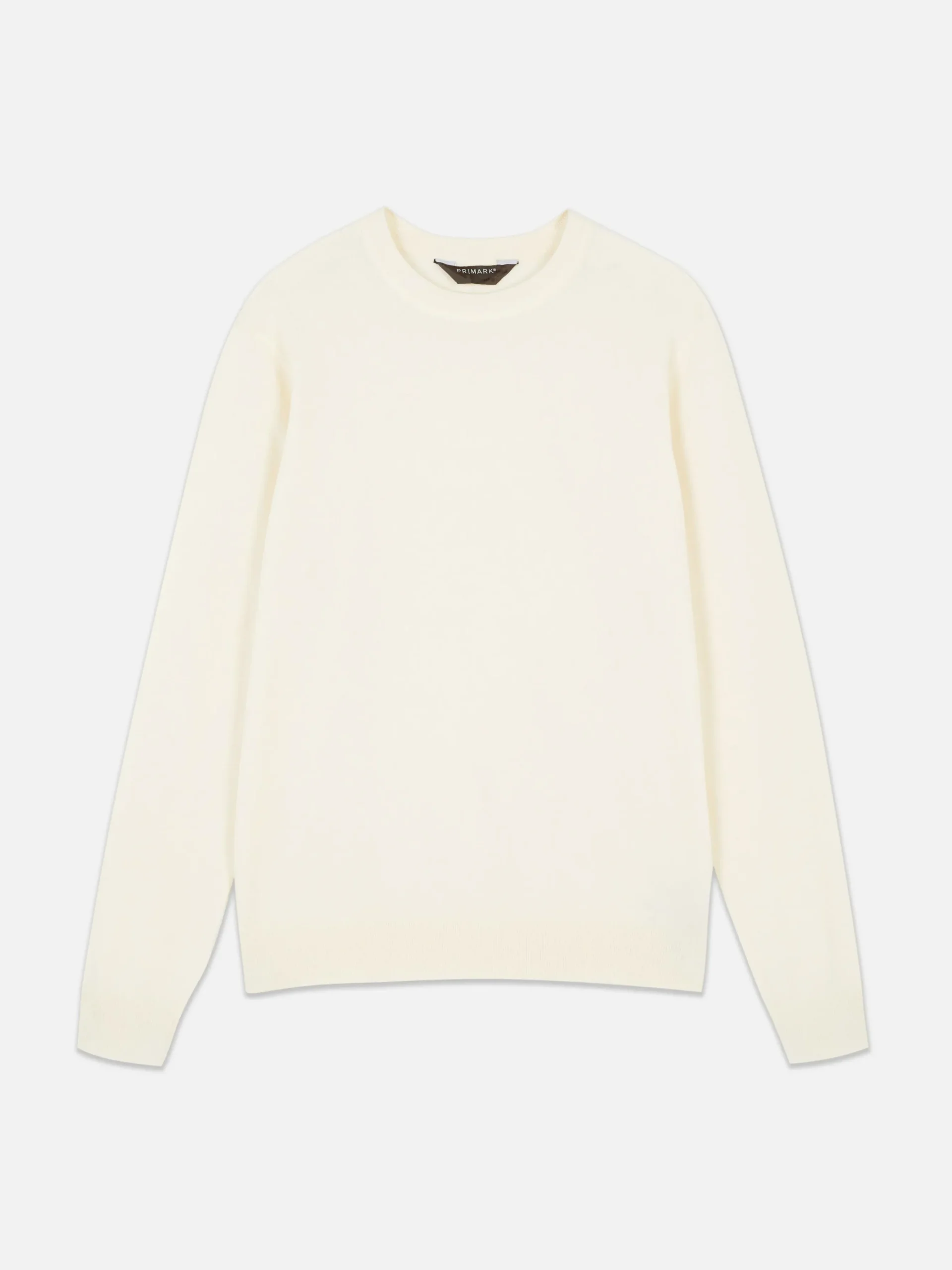 Jersey De Punto Fino Y Cuello Redondo