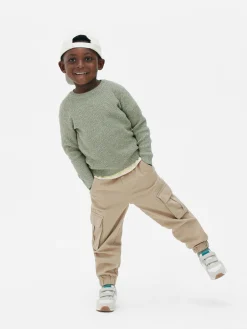 Jersey De Punto Gofrado Para Niños Pequeños