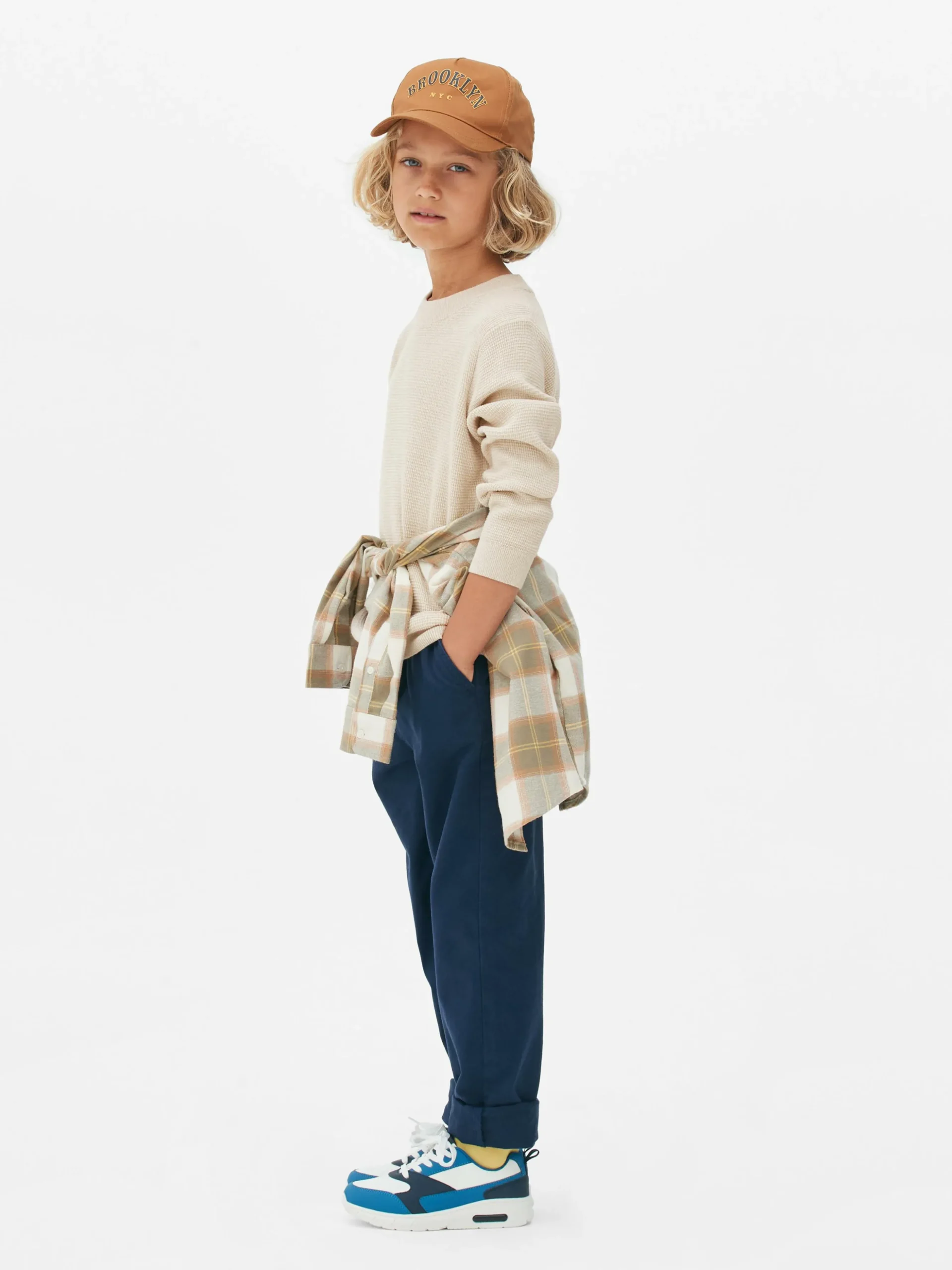Jersey De Punto Gofrado Para Niño Mayor