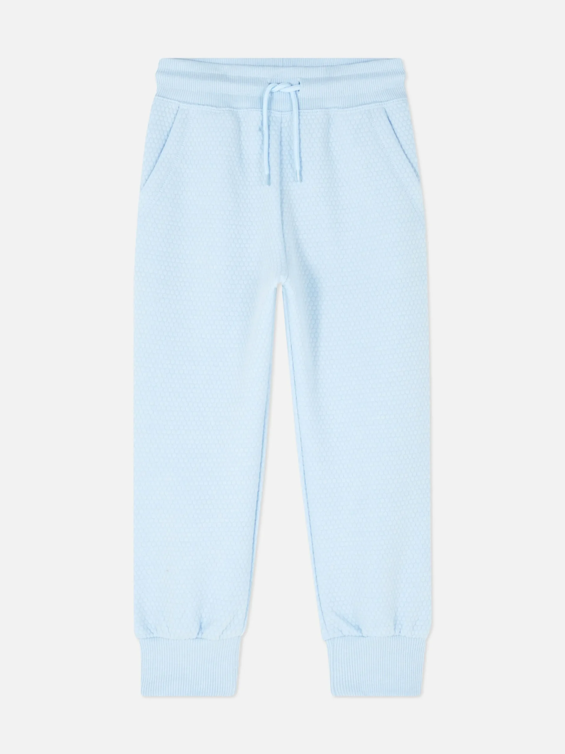 Joggers Con Textura Y Cordón De Ajuste