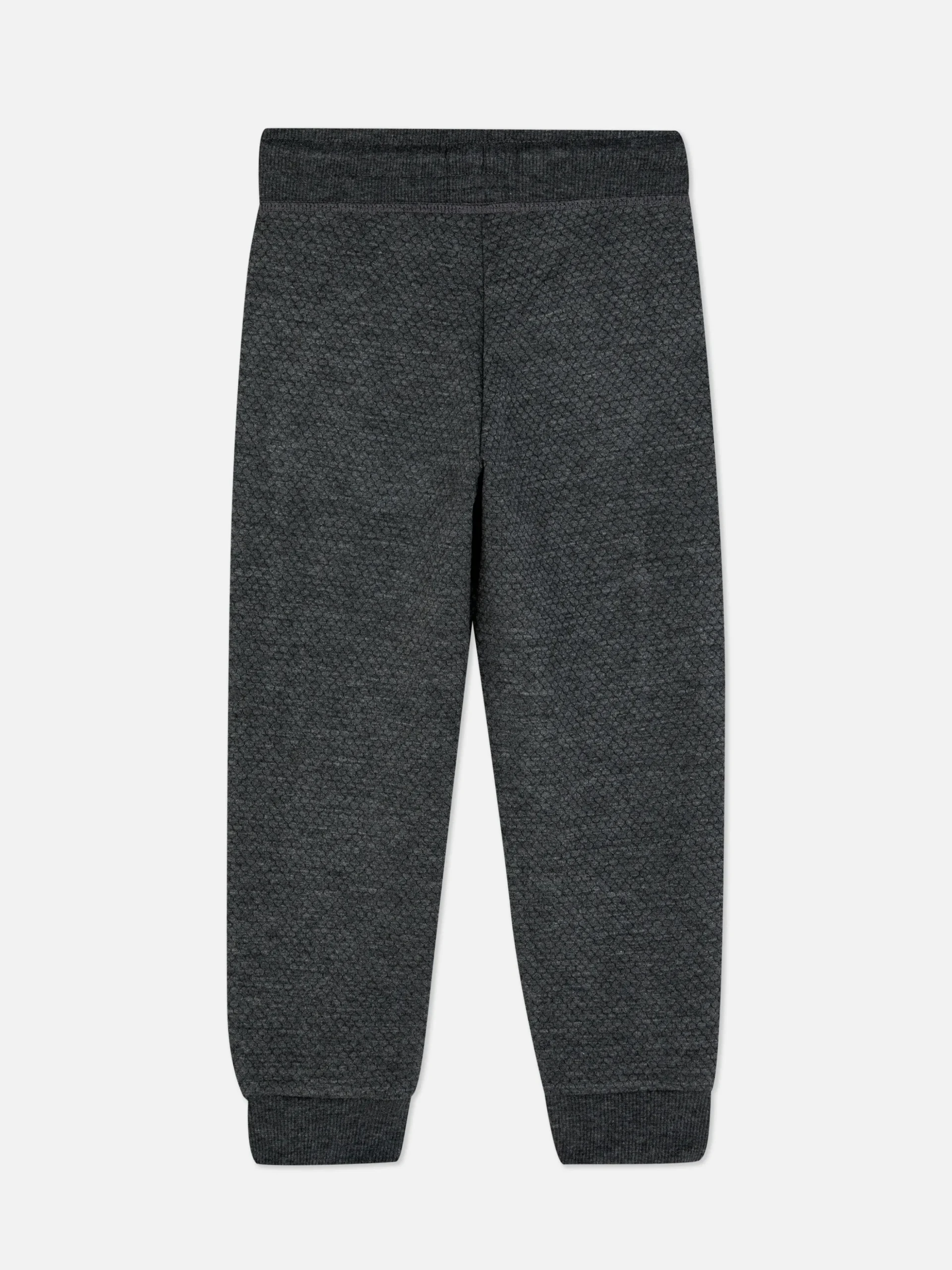 Joggers Con Textura Y Diseño Geométrico