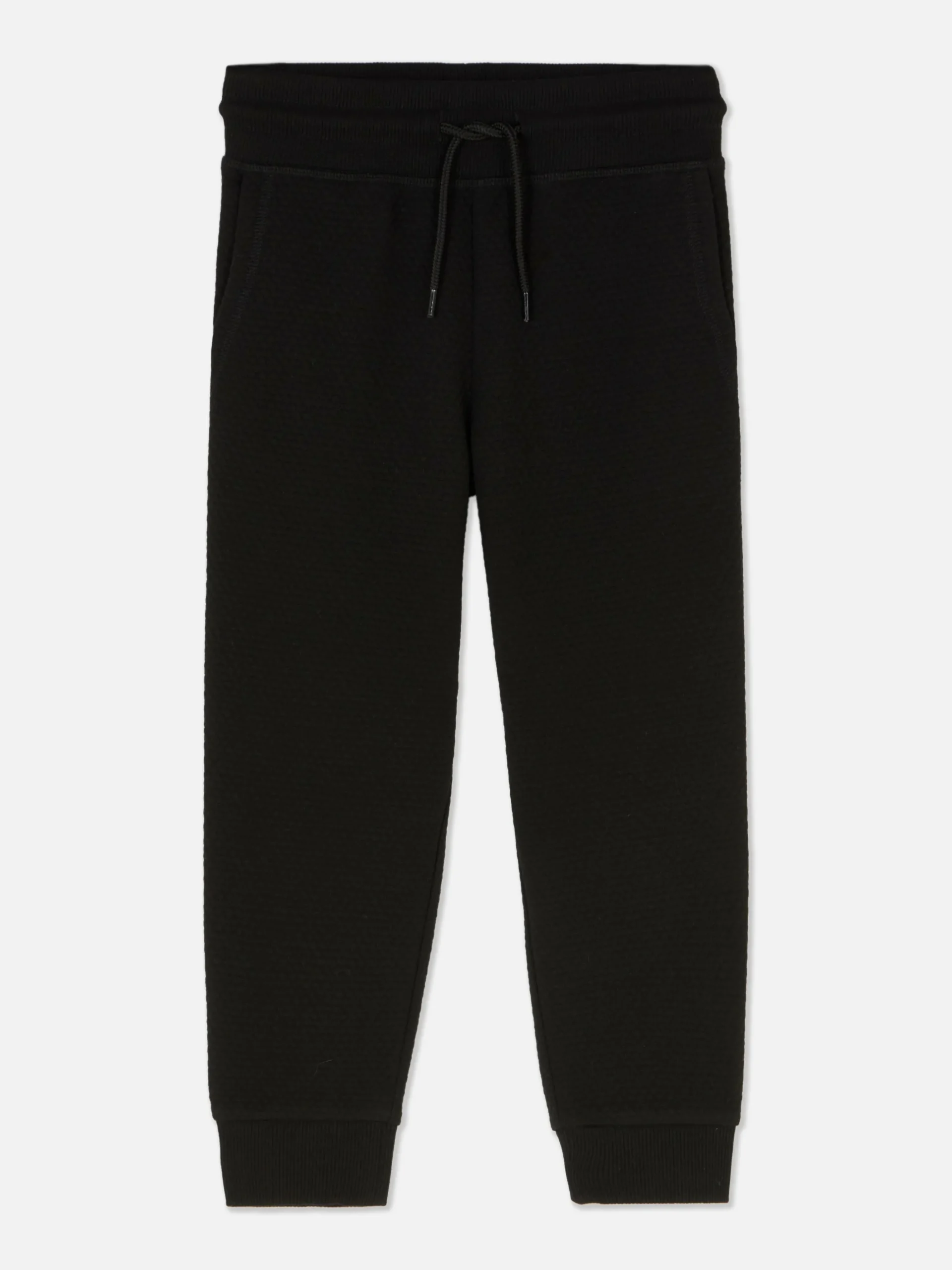 Joggers Con Textura Y Diseño Geométrico