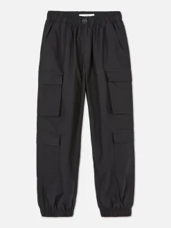 Joggers De Paracaidista De Popelina