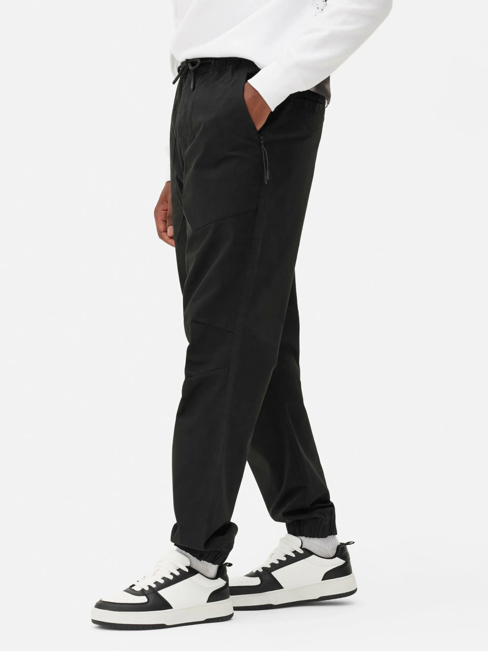 Joggers Elásticos De Corte Holgado