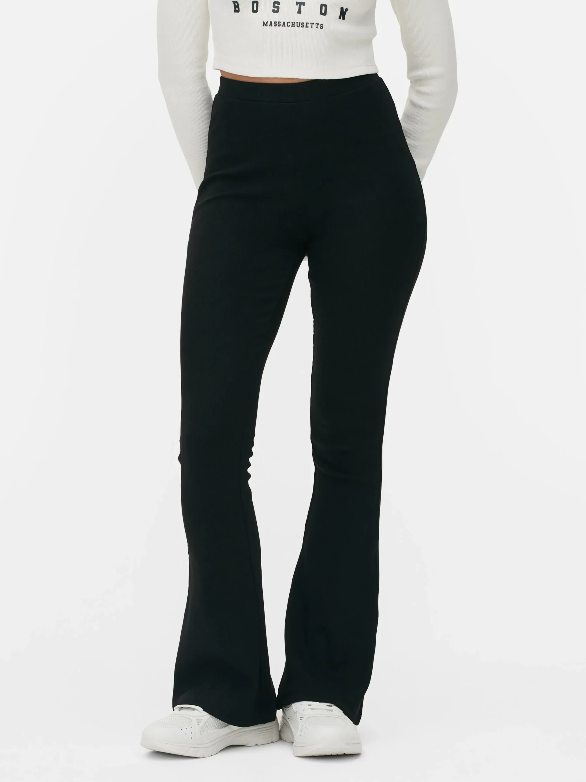 Leggings De Campana Acanalados Combinables